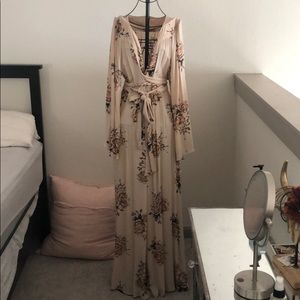 Floral maxi dress